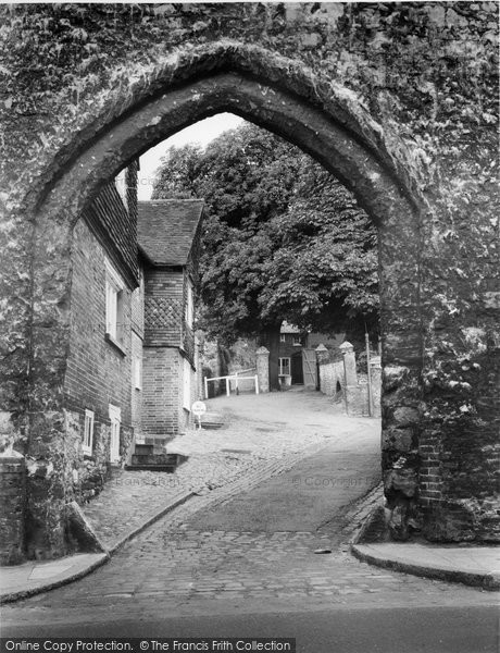 Photo of Guildford, Castle Gateway c.1955