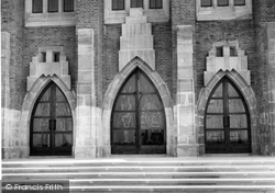 Cathedral, Bishops West Doors c.1960, Guildford
