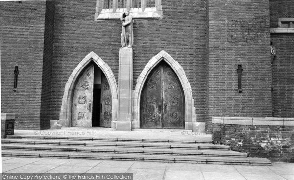 Photo of Guildford, Cathedral c.1955