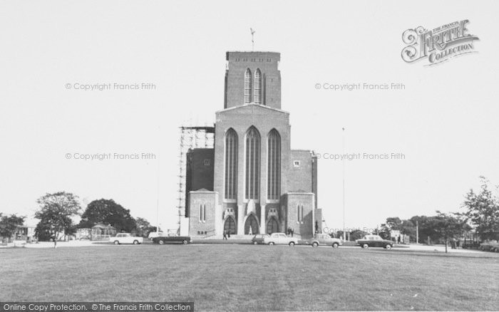 Photo of Guildford, Cathedral c.1965
