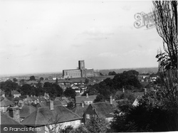 Guildford, Cathedral, from the South c1960