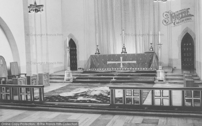 Photo of Guildford, Cathedral, High Altar And Carpet c.1960