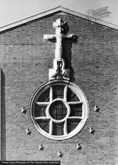 Photo of Guildford, Cathedral, The Eastern Sculpture c.1965