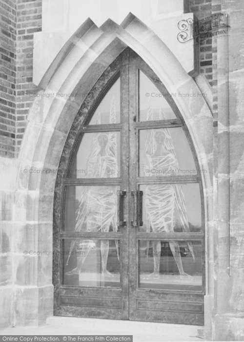 Photo of Guildford, Cathedral, West Door c.1960