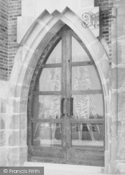 Cathedral, West Door c.1960, Guildford