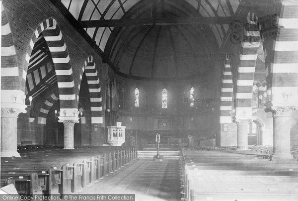 Photo of Guildford, Christ Church Interior 1904