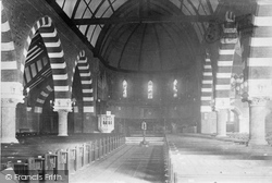 Christ Church Interior 1904, Guildford