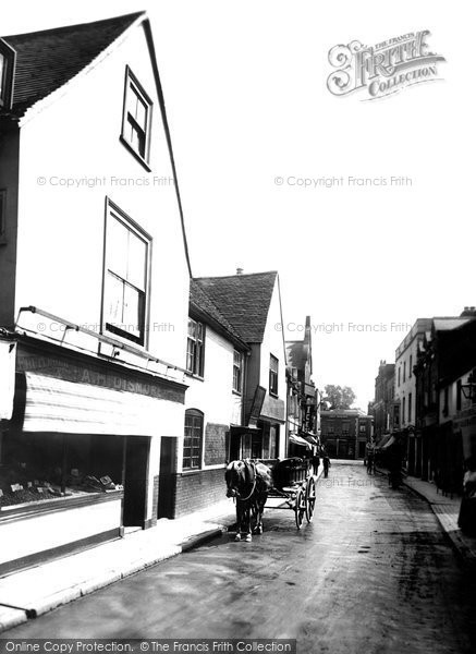 Photo of Guildford, Friary Street 1904