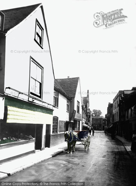 Photo of Guildford, Friary Street 1904
