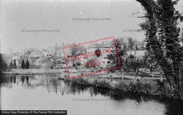 Photo of Guildford, From The River 1895