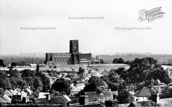 Photo of Guildford, General View c.1965