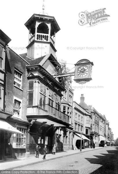 Photo of Guildford, Guildhall 1895