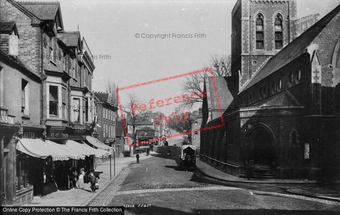 Photo of Guildford, High Street 1895