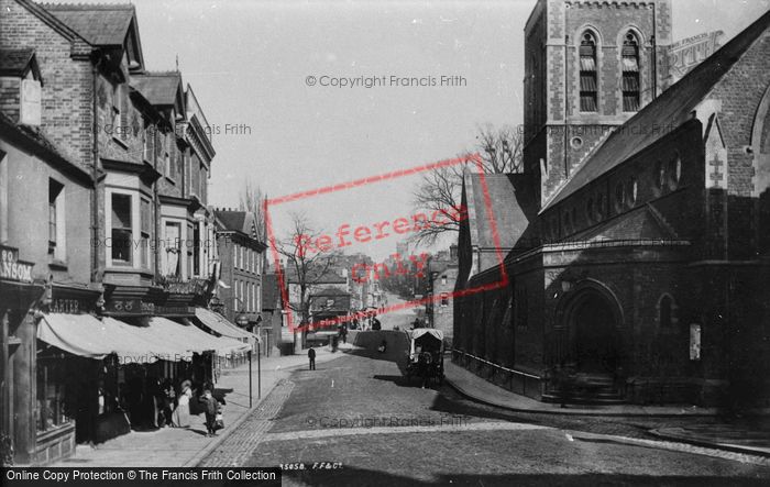 Photo of Guildford, High Street 1895