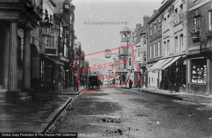 Photo of Guildford, High Street 1895