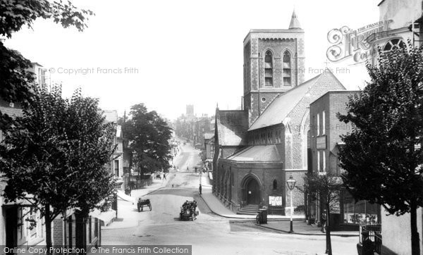 Photo of Guildford, High Street 1909