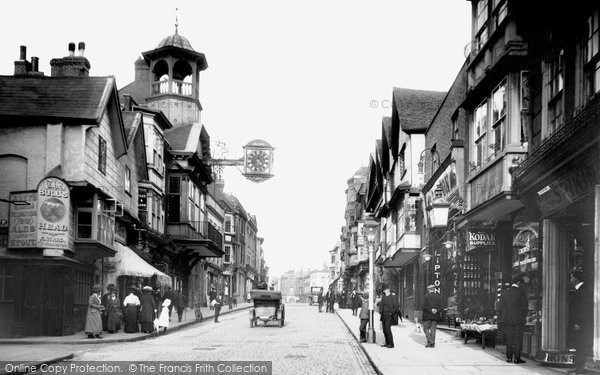 Photo of Guildford, High Street 1909