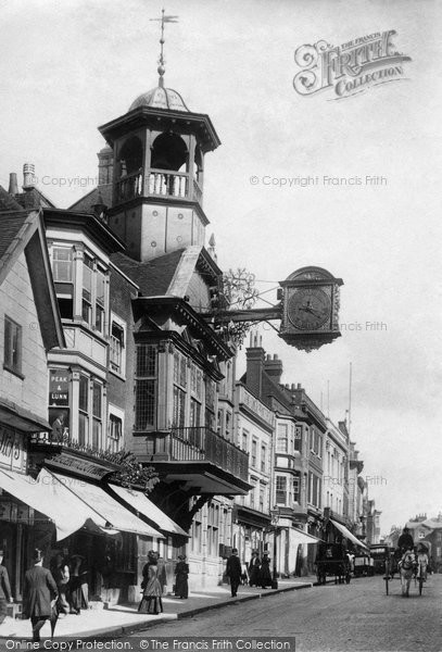 Photo of Guildford, High Street 1910