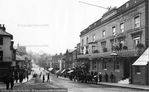 Photo of Guildford, High Street 1914
