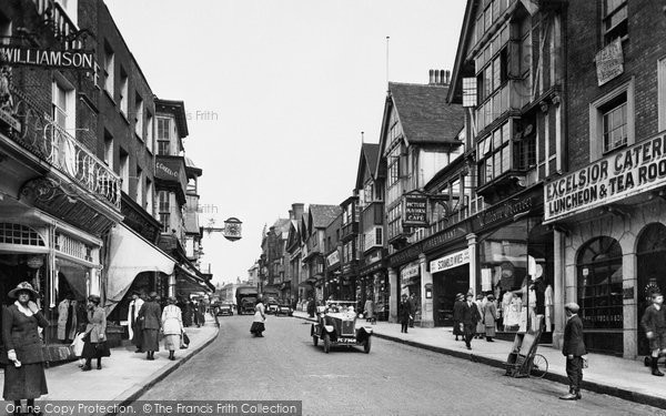 Photo Of Guildford High Street 1923 Francis Frith