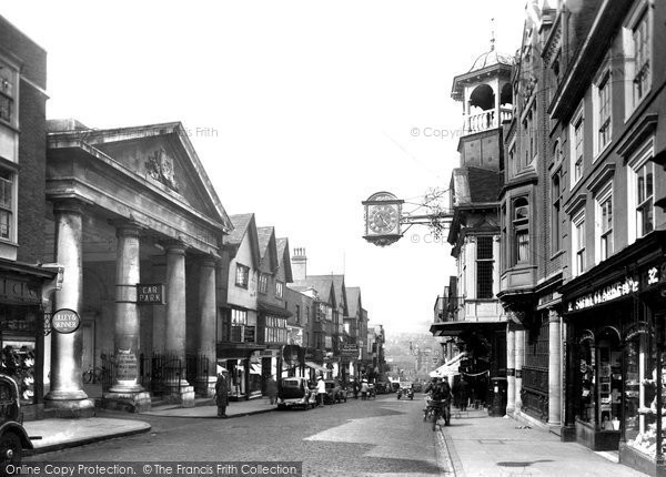 Photo of Guildford, High Street 1935