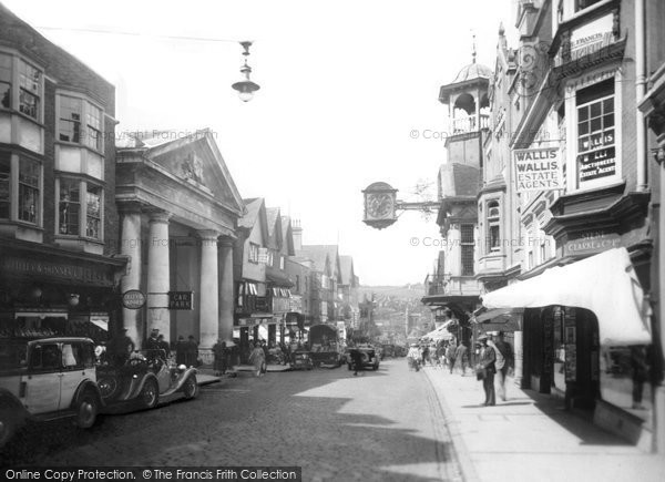 Photo of Guildford, High Street 1936