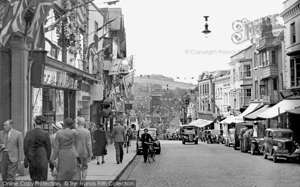 Photo of Guildford, High Street 1953
