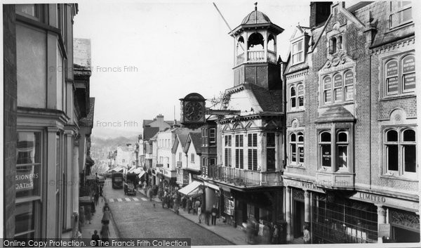 Photo of Guildford, High Street c.1955