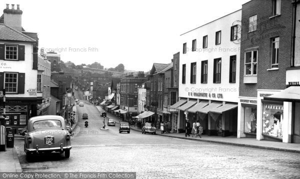 Photo of Guildford, High Street c.1960