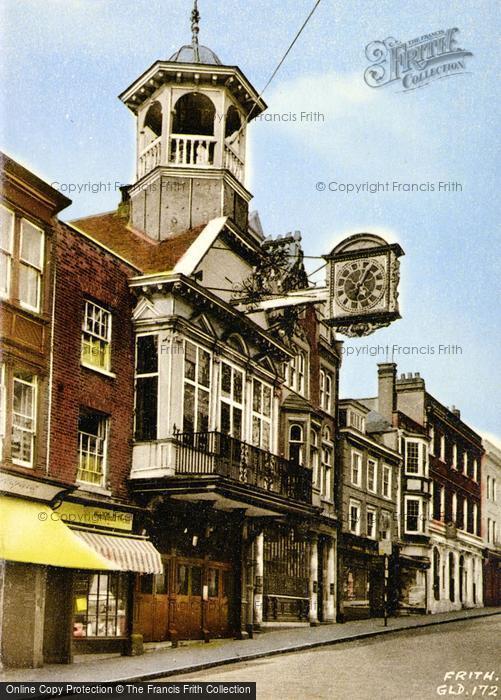 Photo of Guildford, High Street c.1960