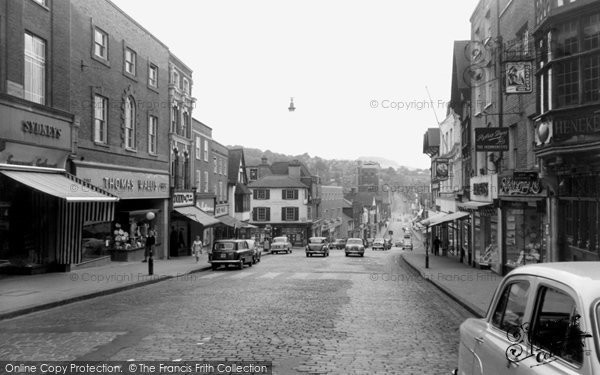 Photo of Guildford, High Street c1960