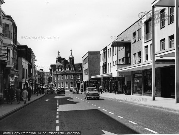 Photo of Guildford, High Street c.1965