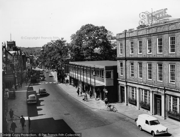 Photo of Guildford, High Street c.1965