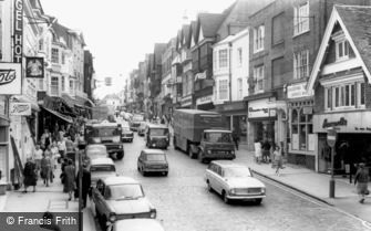 Guildford, High Street c1965