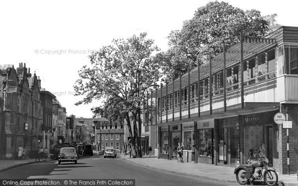 Photo of Guildford, High Street c.1965