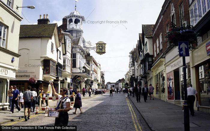 Photo of Guildford, High Street c.1995