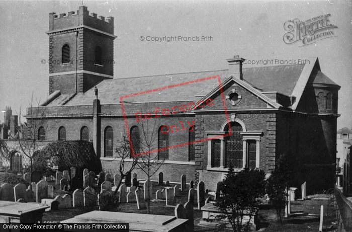 Photo of Guildford, Holy Trinity Church 1895