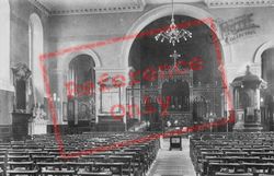 Holy Trinity Church Interior 1904, Guildford