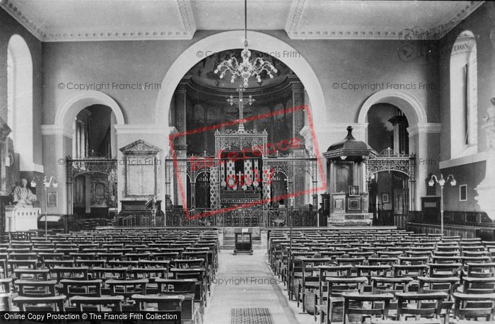 Photo of Guildford, Holy Trinity Church Interior 1910