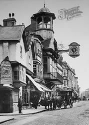 Horses And Carriage On The High Street 1903, Guildford