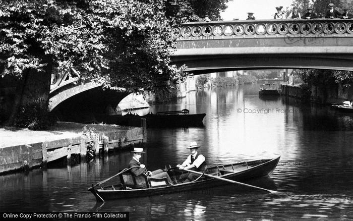 Photo of Guildford, Men In A Boat 1904