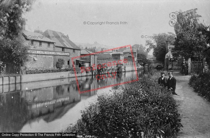 Photo of Guildford, Old Town Bridge 1895