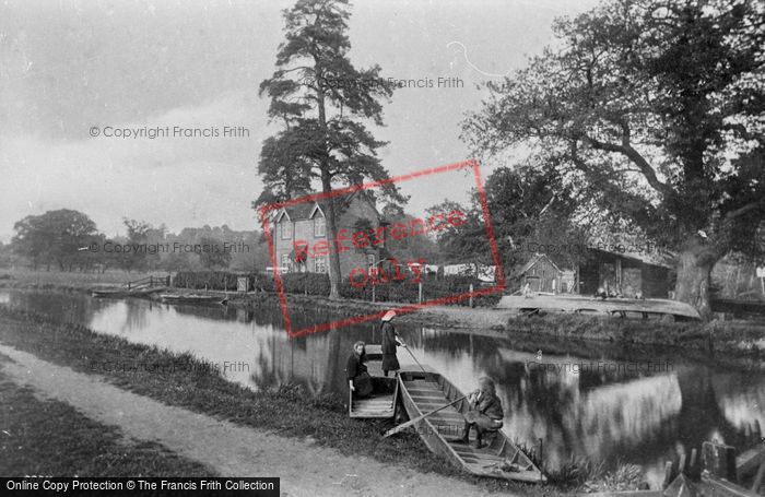Photo of Guildford, On The River Wey 1914