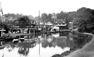 On The River Wey 1914, Guildford