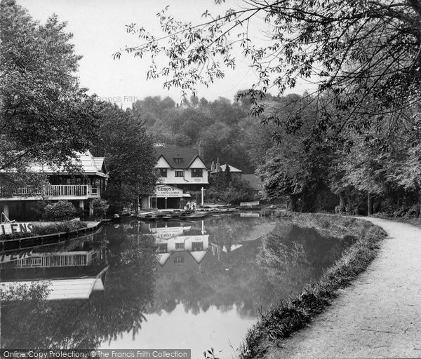 Photo of Guildford, On The River Wey, The Jolly Farmer Hotel 1927