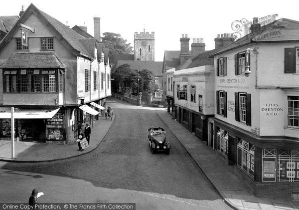 Photo of Guildford, Quarry Street 1930
