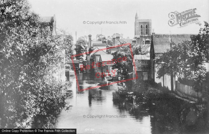 Photo of Guildford, River Wey 1909