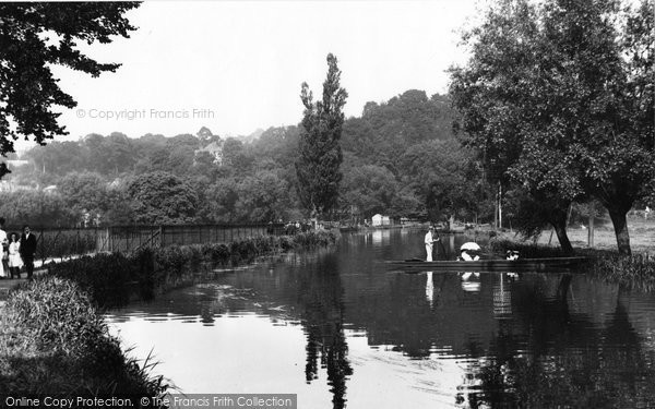 Photo of Guildford, River Wey 1909