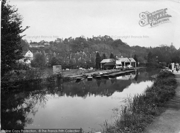 Photo of Guildford, River Wey 1925