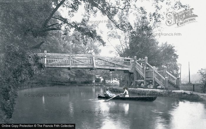 Photo of Guildford, River Wey New Footbridge 1909